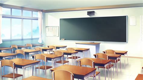 Download School Anime Classroom Hd Wallpaper By Kazakura