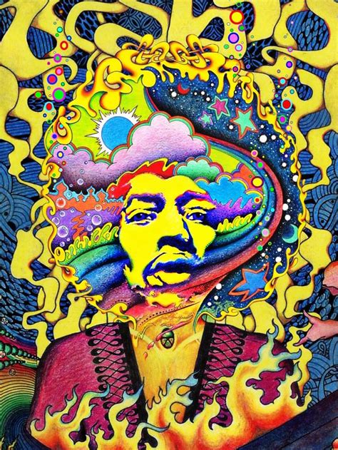 Pin By Rhḯaηηa Røṧe On ¯`· · Jimi Hendrix · ·´¯ Psychedelic Poster Psychedelic Trippy