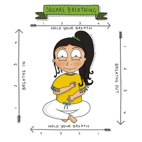 Square Breathing Journey To Wellness Digital Download Etsy Australia