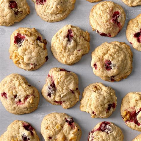 Cranberry Nut Cookies Recipe Taste Of Home