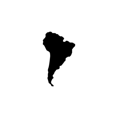 South America Map Icon Endless Icons