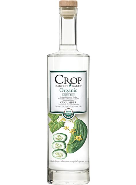 Crop Organic Cucumber Vodka 750ml Luekens Wine And Spirits