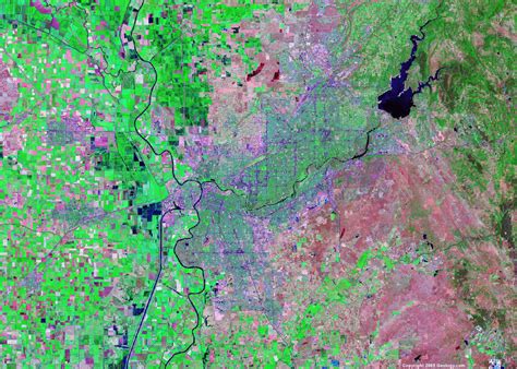 Satellite Images Of United States Cities Landsat