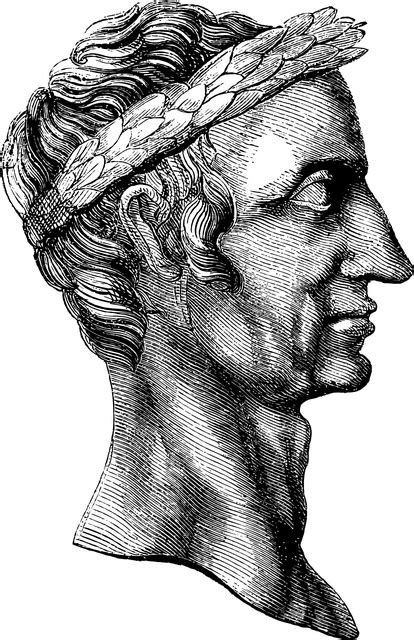 Giulio Cesare Romano Imperatore Grafica Vettoriale Gratuita Su Pixabay