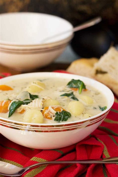We did not find results for: Easy crockpot chicken gnocchi soup (Olive Garden copycat ...