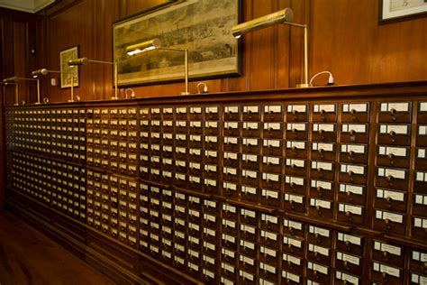 Our Card Catalog Carries On New York Society Library