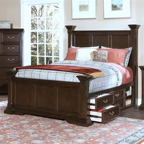 New Classic Timber City Queen Captains Bed With Underbed Storage And