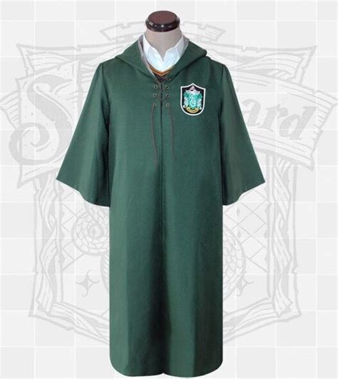 Harry Potter Gryffindor Slytherin Man Cosplay Costume Robe Academy