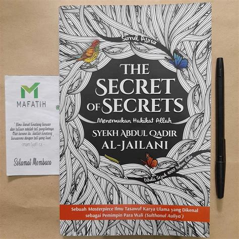 Buku The Secret Of Secrets Menemukan Hakikat Allah Terjemah Kitab