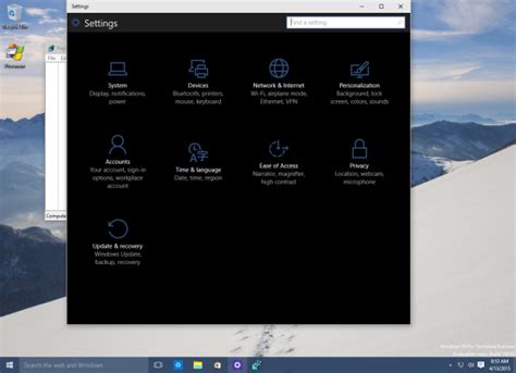 Enable The Dark Theme For Settings And Modern Apps In Windows 10