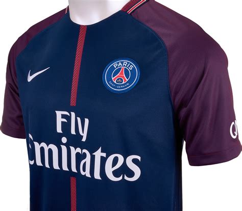 Price and other details may vary based on size and color. Nike Kids PSG Home Jersey - 2017/18 Soccer Jerseys