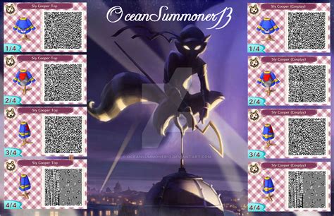 One punch sim codes : Sly Cooper Top QR CODE by OceanSummoner13 on DeviantArt | Animal crossing, Sly, New leaf