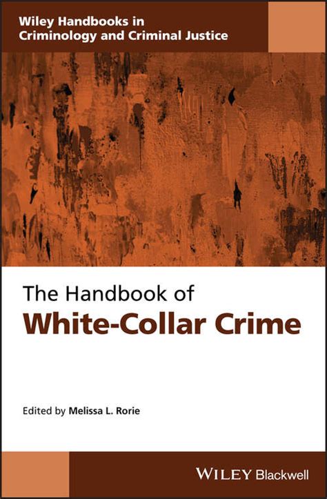 The Handbook Of White Collar Crime Bookshare