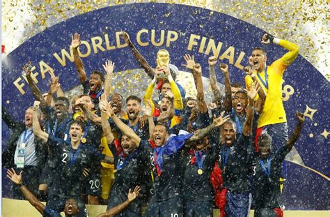 2018 Fifa World Cup Final France Wins For Second Time In History With