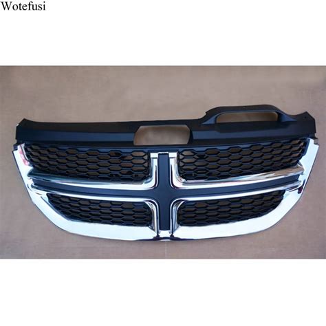 Wotefusi New Abs Front Centre Grille Mesh Grill Cover For Dodge Journey
