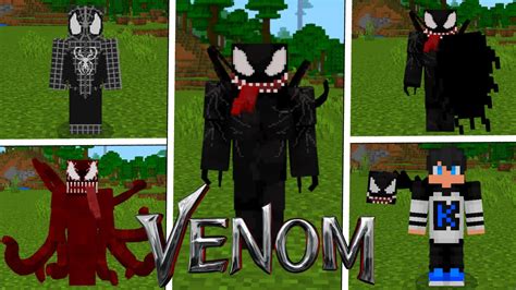 Novo Addon Do Venom E Carnificina No Minecraft Pe Kauan Youtube
