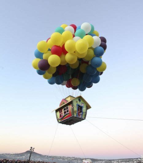 Up Movie Inspired Balloon House The Odd Blogg