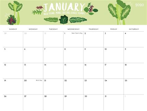 Catch Free Printable January 2020 Calendar With Holidays Calendar
