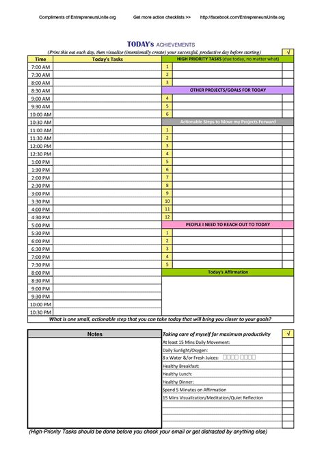 47 Printable Daily Planner Templates Free In Wordexcelpdf Vrogue