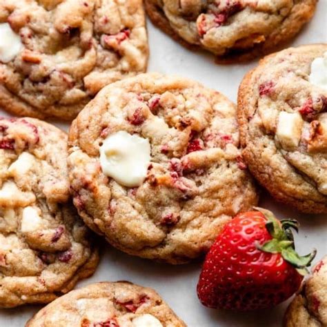 Strawberry And Cream Cookies Sallys Baking Addiction