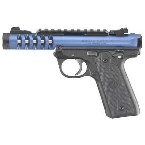 Ruger Mark Iv 2245 Lite Blue Threaded Barrel 22lr · 43924 · Dk Firearms