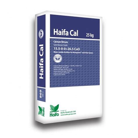 Nitrato De C Lcio Haifa Cal Gg Kg Irrigafort Produtos Agr Colas