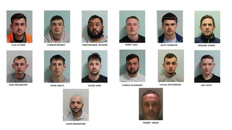 A Group Of 14 Men From In And Around Hounslow Who Targeted High Value