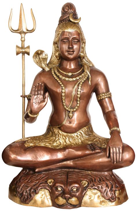 Shiva is also represented by shiva linga. Shiva Engaged in Penance: Yoga-Dakshina-Murti Shiva