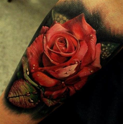 Rose is an everlasting tattoo theme thanks to its beauty and symbolism. 3d Red Rose Tattoo picture | 3drose Tattoo Rose ...