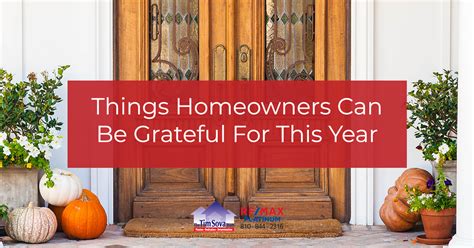 Things Homeowners Can Be Grateful For This Year