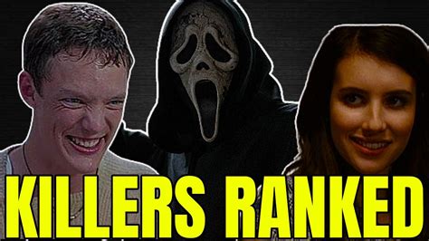 Ranking All 13 Ghostface Killers In The Scream Franchise 2023 Edition