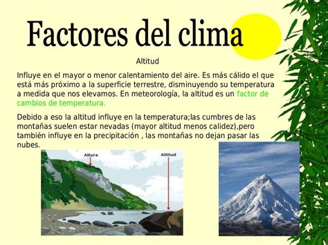 Factores Del Clima