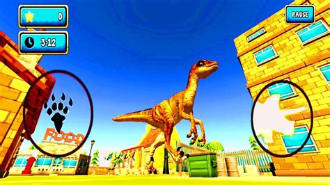 Dinosaur Simulator Dino World Dinosaur Raptor Android Gameplay