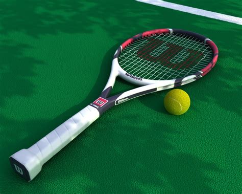 3d Tennis Racket