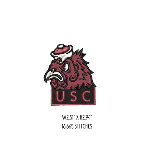 Vintage Usc Gamecock Mascot South Carolina College Sports Etsy