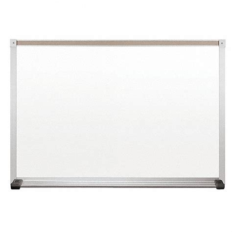 Balt Dry Erase Board Wall Mounted 24 In Dry Erase Ht 36 In Dry Erase Wd White Dry Erase