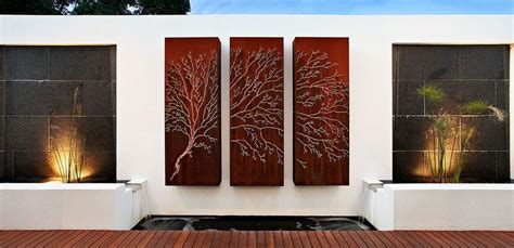 Triptych Outdoor Wall Decor Triptych Outdoor Wall Decor