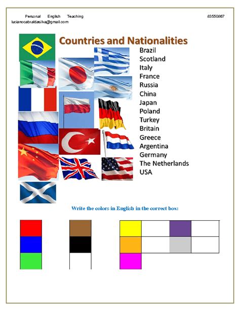 Home › free resources download › full country list. Countries, Nationalities and Flags