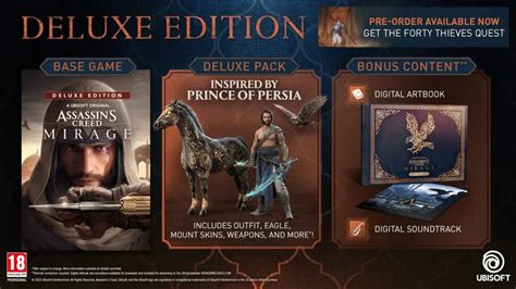 Joc Assassins Creed Mirage Deluxe Edition Pentru PS4