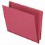 Colored End Tab Folder With Fastener  LD Products
