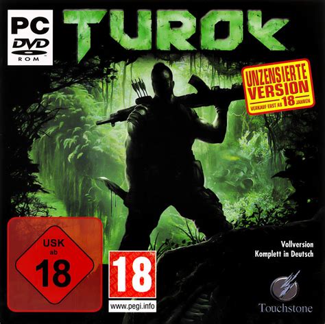 Turok Windows Box Cover Art Mobygames