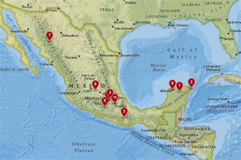 Mexico Tourist Map Mapa Turistico De Mexico Mapa De Mexico Vacaciones