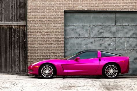Pin By Karin Tyra On Hot Pink Corvette C6 Pink Corvette Corvette