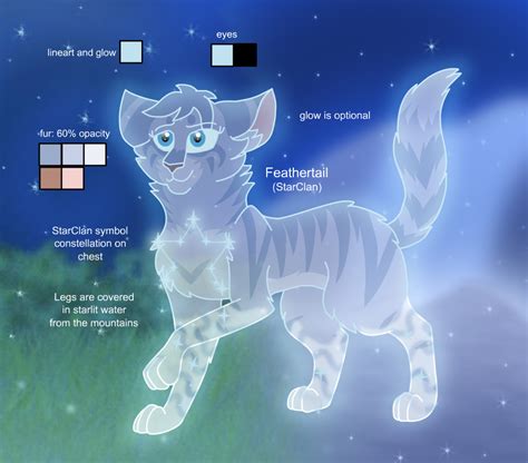 Warriors Design 1050 Feathertail Starclan Tri By Thedawnmist On