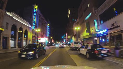 Downtown Los Angeles At Night 4k Youtube