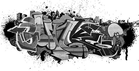 Free Black And White Graffiti Designs Download Free Black And White