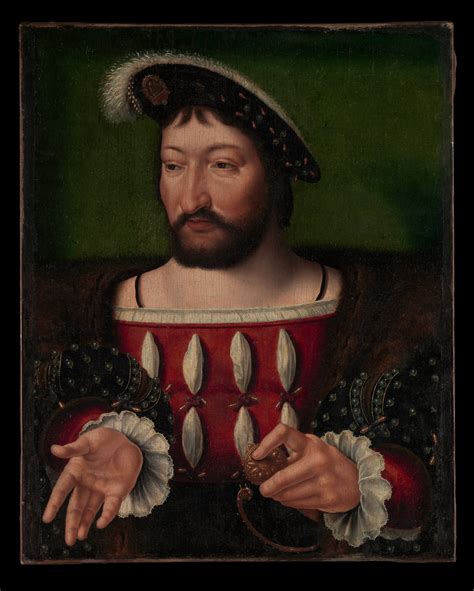 Workshop Of Joos Van Cleve Francis I 14941547 King Of France