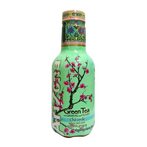 Chá Arizona Green Tea With Ginseng And Honey 500ml Tabacaria Da Mata