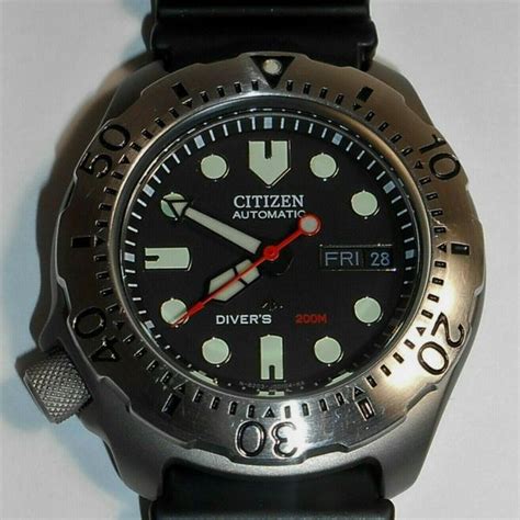 Citizen Promaster Automatic Divers 200m Watch 8203 S82205 Ny0054