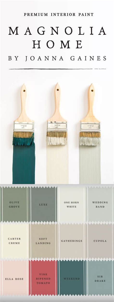The Magnolia Home Paint Collection From Designer Joanna Gaines And Kilz